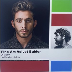 Color Europe Fine Art Velvet Balder 265 grams - 36" x 15 meters